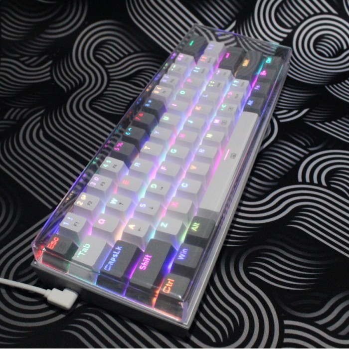 Terlaris Cidoo V75 Penutup Keyboard Akrilik Cover Anti Debu Promo Terbaru