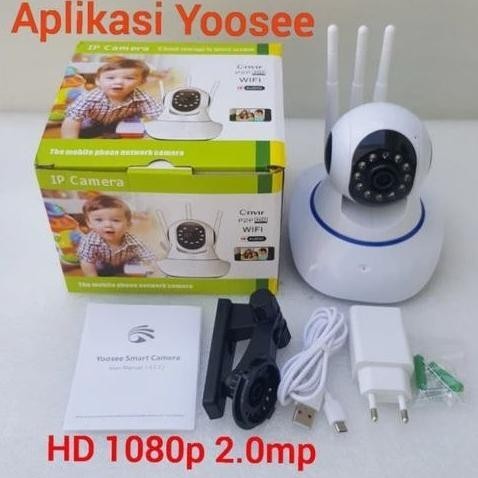 Garansi Cctv Ip Cam Wifi 3 Antena Yoosee 1080P Hd Ip Camera Wireless 360 View