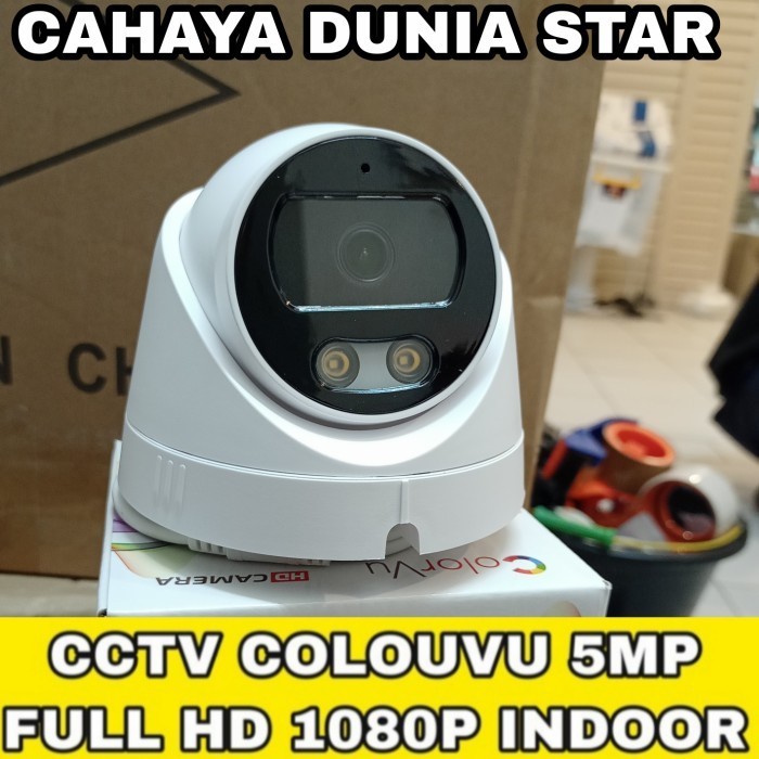 Sale Order KAMERA CCTV COLORVU INDOR 5MP FULL HD 1080P MALAM BEWARNA