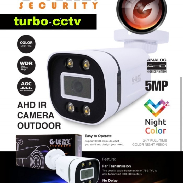 Garansi Kamera CCTV Outdoor 5MP ColorVu Full Color
