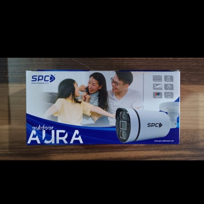 Murah SPC Aura CCTV Outdoor 2MP Full Color Camera Murah Bergaransi