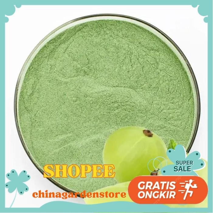 

BUBUK JUS AMLA MUDAH LARUT TANPA AMPAS SPRAYED DRIED INDIA GOOSEBERRY KUALITAS PRODUK TERBAIK