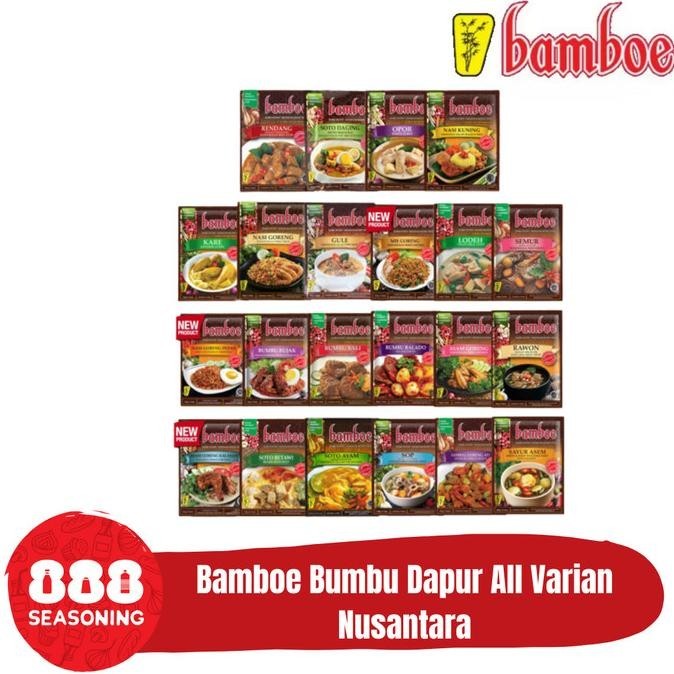 

+++++] BAMBOE BUMBU DAPUR ALL VARIANT NUSANTARA EXPORT QUALITY A