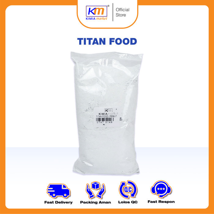

Terbaru Titanium Dioxide Foodgrade /Bahan Dasar Pemutih Makanan Promo Terlaris