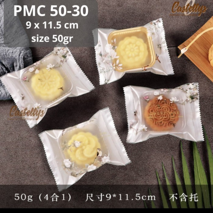 

cusss order] Plastik Mooncake 50gr PMC 5030 Nastar Cookies Pia Mochi Snowskin