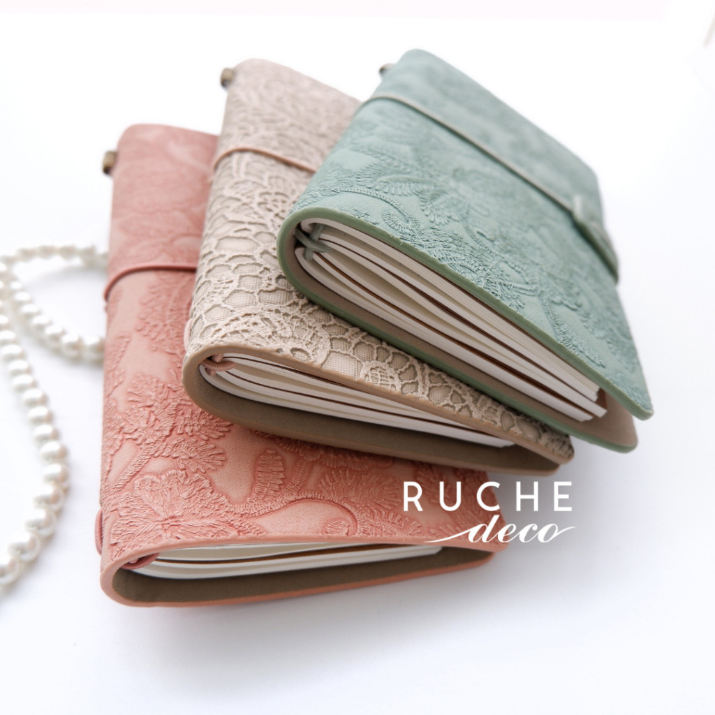 

RUCHE DECO - Laced Notebook / buku catatan/ Buku tulis agenda