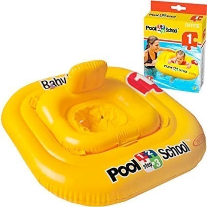 Intex Pelampung Bayi Deluxe Baby Float Pool School Step 1 56587