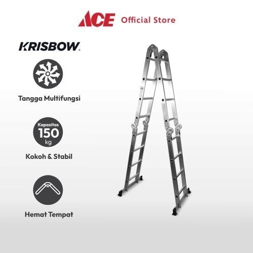 Terbaru Ace Hardware - Tangga Aluminium Multifungsi 4.4 Mtr Promo Terlaris