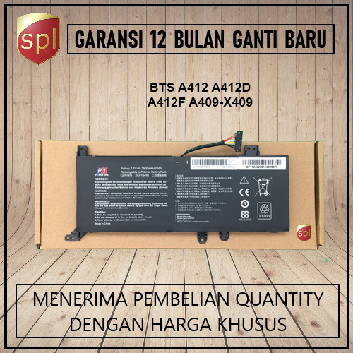 Termurah Baterai Asus A412 A412D A412F A409-X409