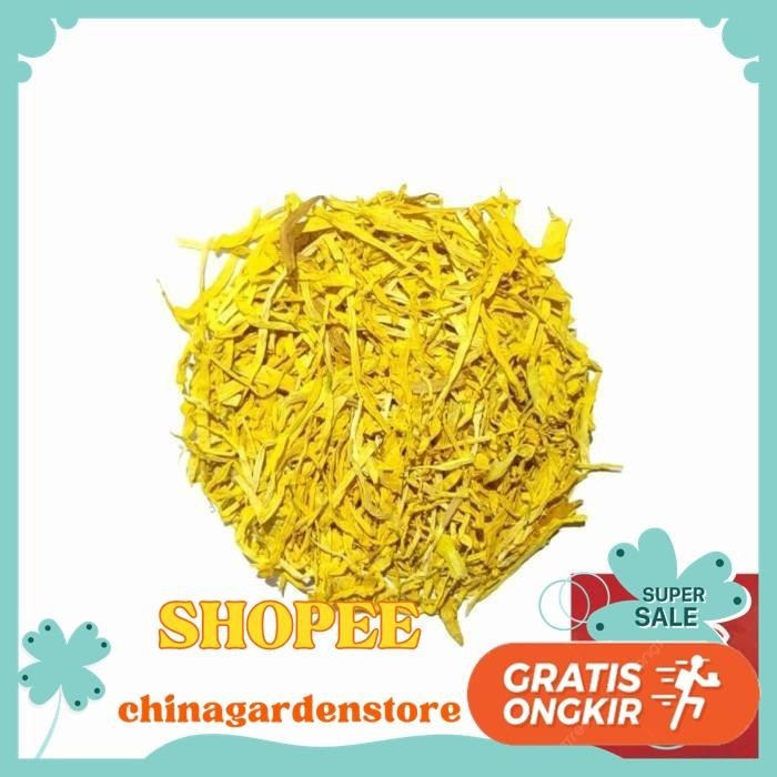 

GOLDEN CHRYSANTHEMUM PETAL TEA / TEH BUNGA PETAL KRISAN EMAS 250 GRAM DIJAMIN GRATIS ONGKIR