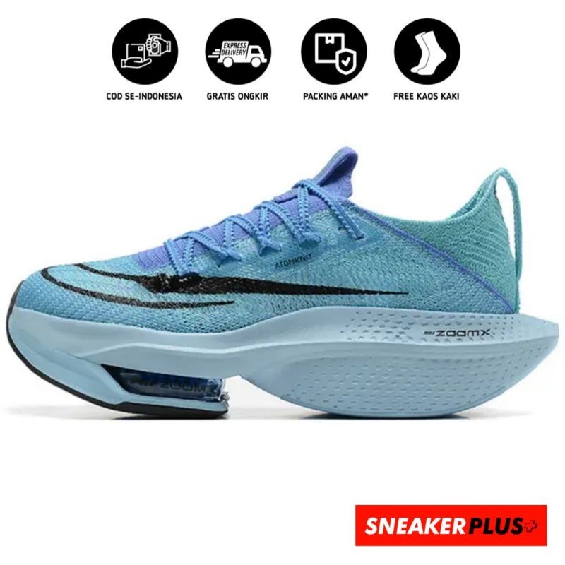 SEPATU LARI AIR ZOOM ALPHAFLY NEXT% 2 BLUE