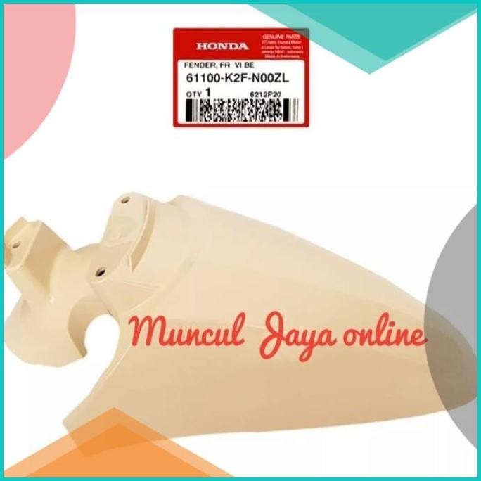 61100-K2F-N00ZL Slebor Spakbor Depan Scoopy Fi eSP 2020-2021 K2F Krem