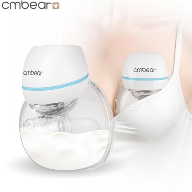 Cmbear Pompa Asi Elektrik Wireless Hands Free Electric Breast Pump