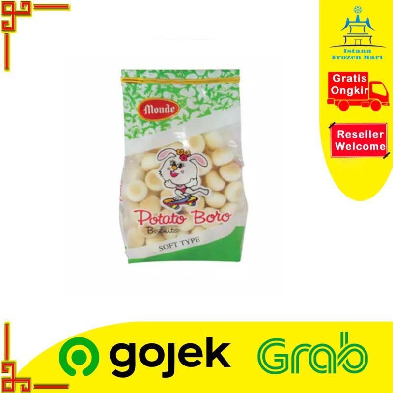 

Potato Boro Green MONDE Kukis Biskuit Kentang 100 GR