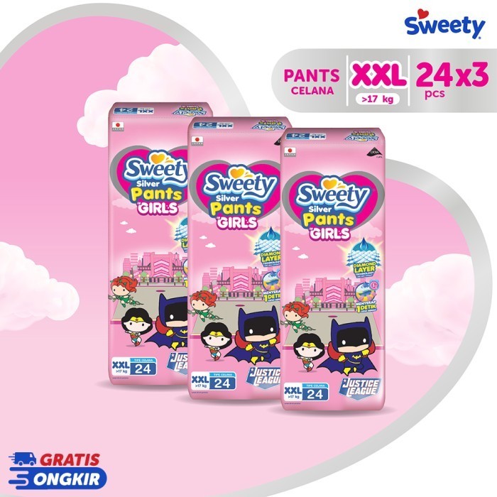Sweety Popok Sier Pants Girl Xxl 3X24