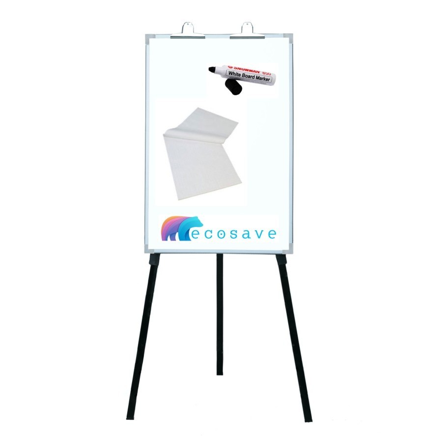 

Ready Flipchart / Flip Chart SAKANA 60 x 90 cm Khusus Jabodetabek via Gojek