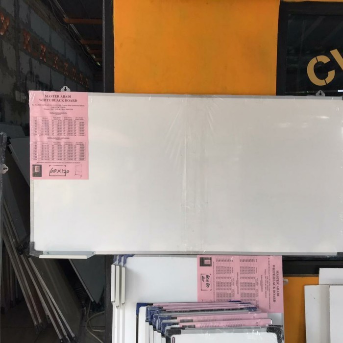 

Ready papan tulis gantung non magnetik 60x120 cm