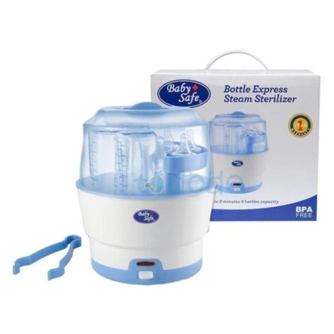 Baby Safe Sterilizer Alat Steril 6 Botol Susu Lb317 |Steril Botol Susu