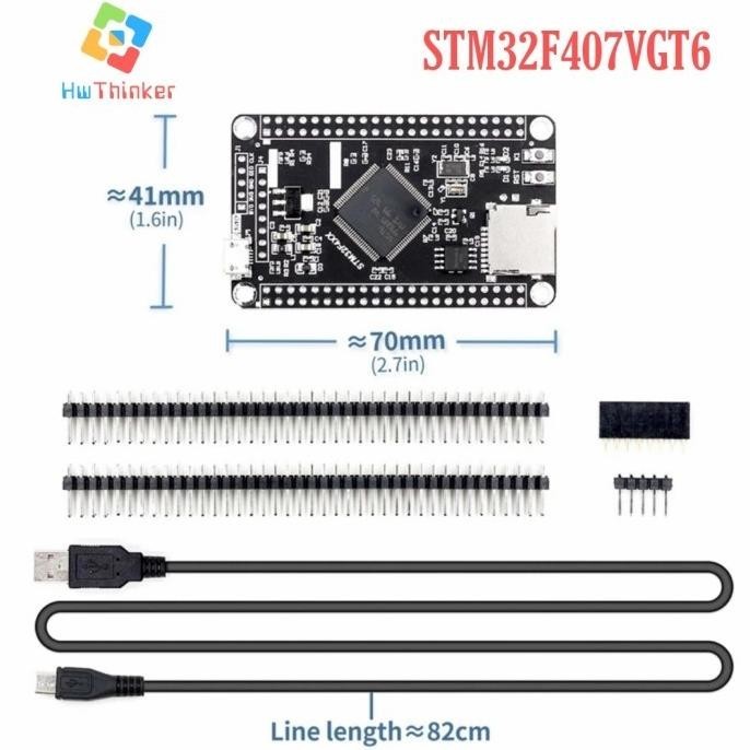 STM32F407VGT6 STM32F4 F407 STM32 +SD SLOT Cortex M4 Development Board