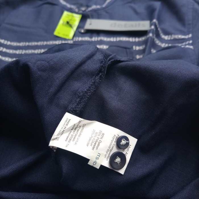 Baju Koko Pria Lengan Panjang Terbaru Original Branded Details Muslim