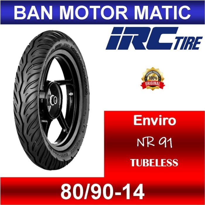 Ban Luar Tubles Irc 80 90 Ring 14 Ban Depan Motor Beat Vario Tubeless
