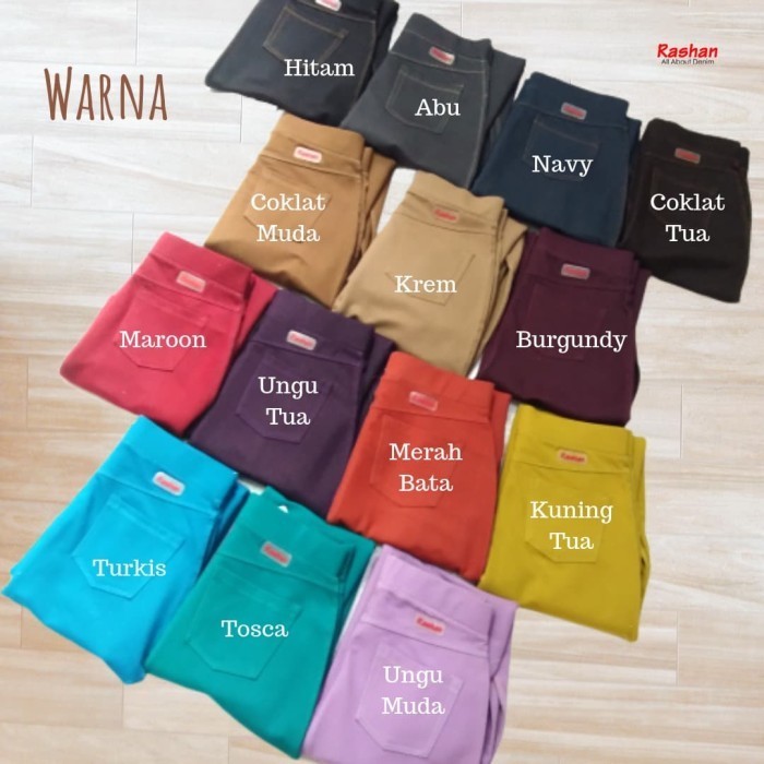 Kulot Denim Rashan 2Xl Sale Promo