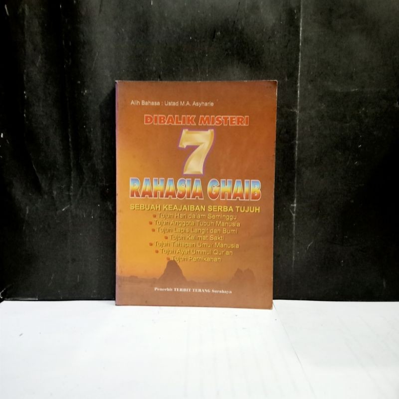 

Buku Di Balik Misteri 7 Rahasia Ghaib - Ustad M.A. Asyharie