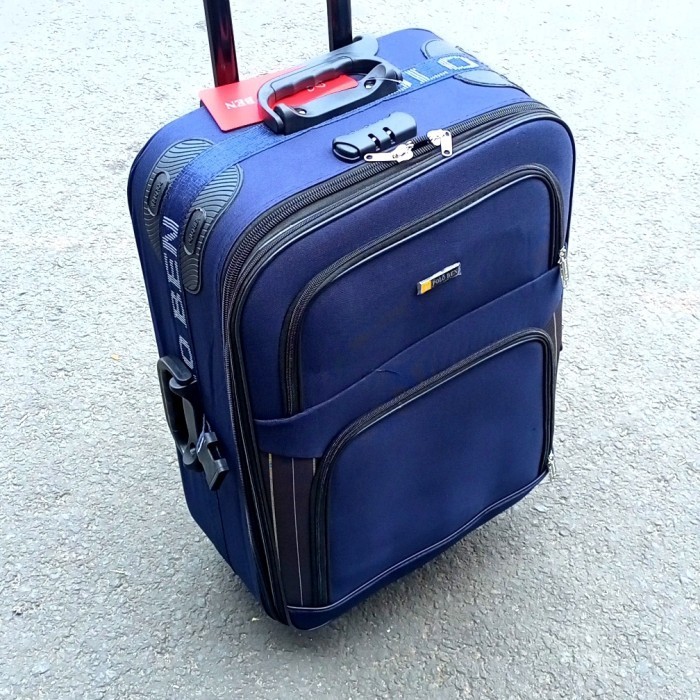 Koper Polo 24 Inch Bahan 24 Inci Kanvas Bagasi