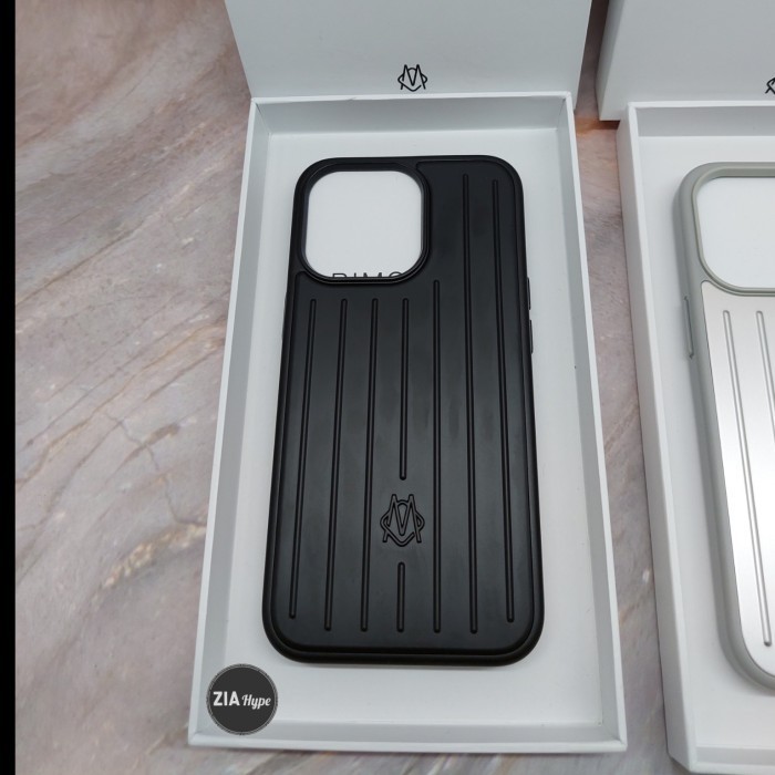 Original Rimowa Alumunium Iridescent Black Iphone 14 Pro Max