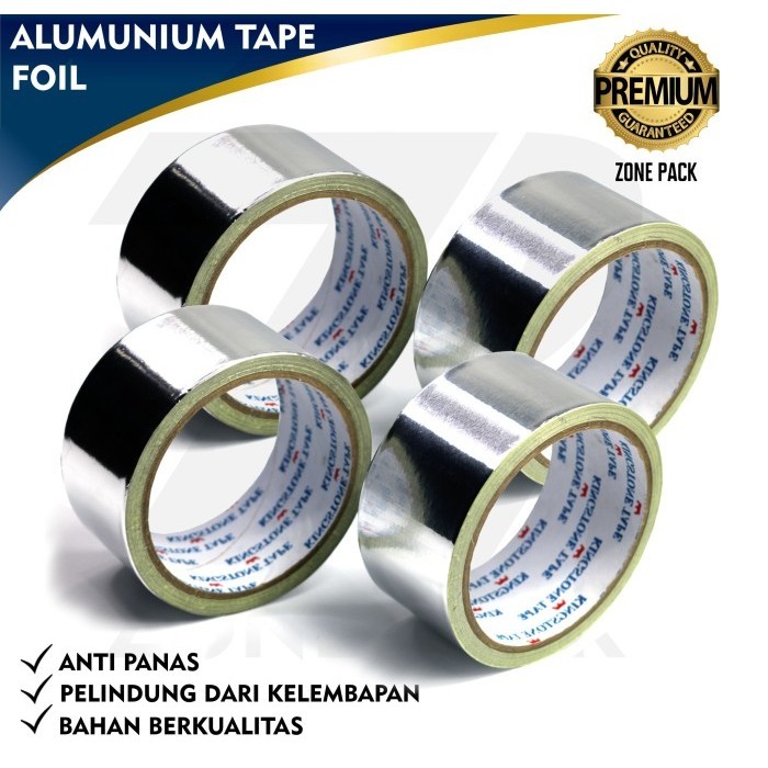 

*****] Lakban Aluminium Super Kuat Aluminium Foil Tape Solasi Alumunium