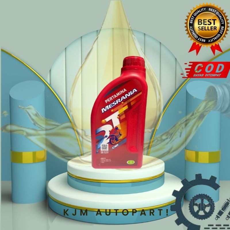 OLI OIL SAMPING MESRANIA 2T SUPER SAE 20 1LITER OLI 2 STROKE MESRAN 2T MARINE 1L