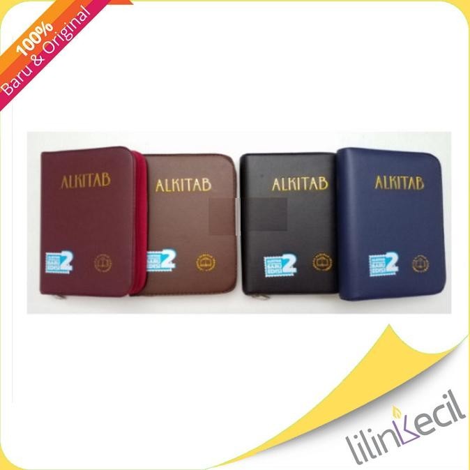 

Alkitab Ukuran Kecil Cover Retsleting TB 034 TI NS (Hitam)