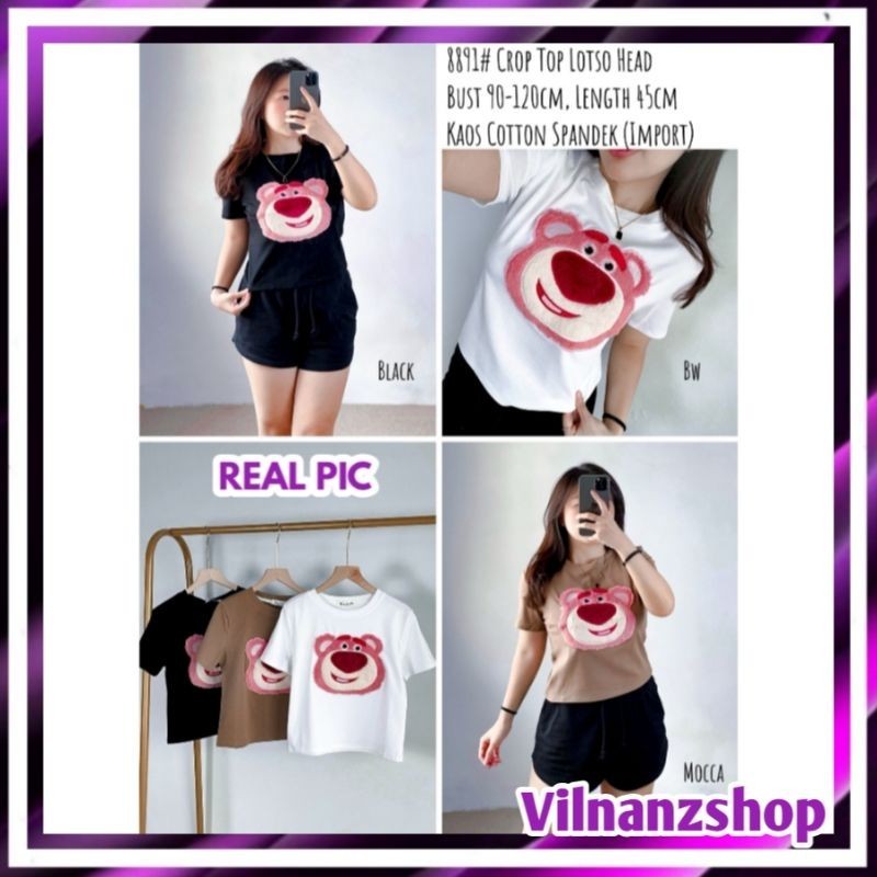 8891 Crop Top Lotso Head VB
