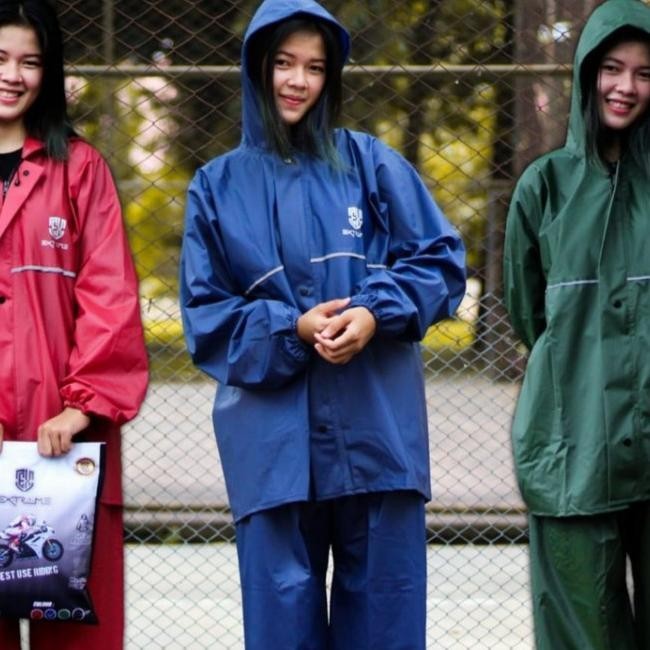 Jas Hujan Raincoat Setelan Axio Extreme Original Tebal Anti Rembes Diskon