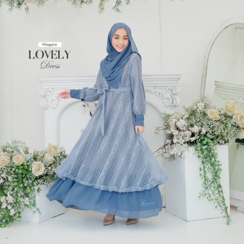RIHAIA | Baju Couple Ibu & Anak - Lovely Dress Mom & Kids by Zayra Hijab
