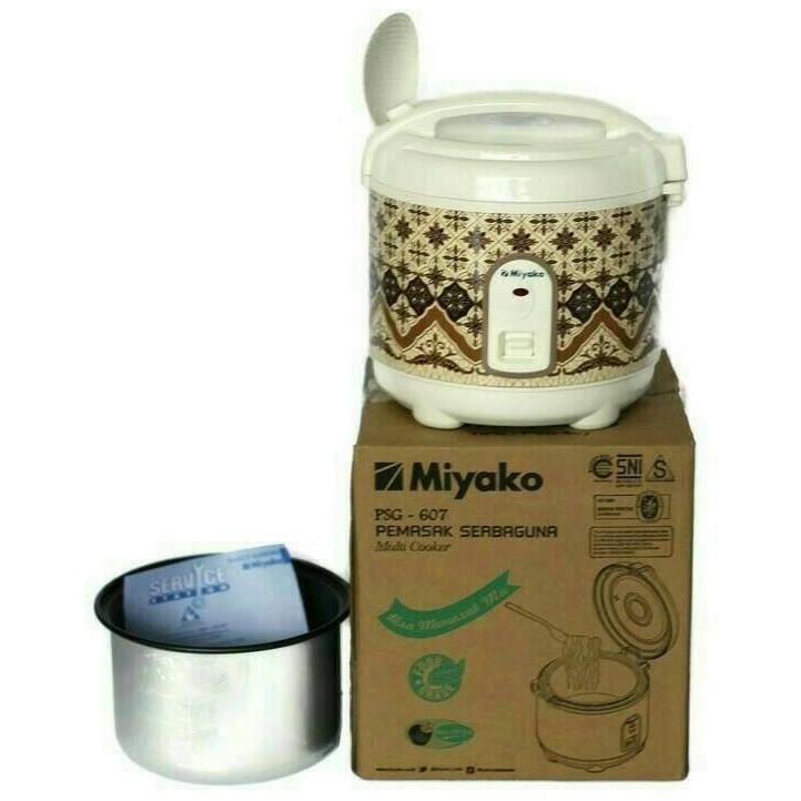 Rice Cooker Miyako Psg 607 / Multi Cooker 0,63 Liter Terbaik