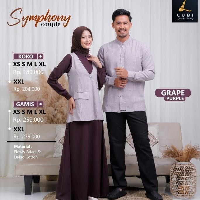 Best Sales Couple Lubi Symphony Grape Purple Limited Edition