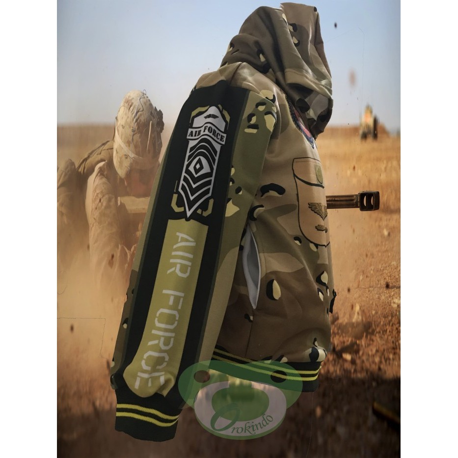 Baju Jaket Anak Co / Cowo / Pria / Laki Army 3 Ja-001