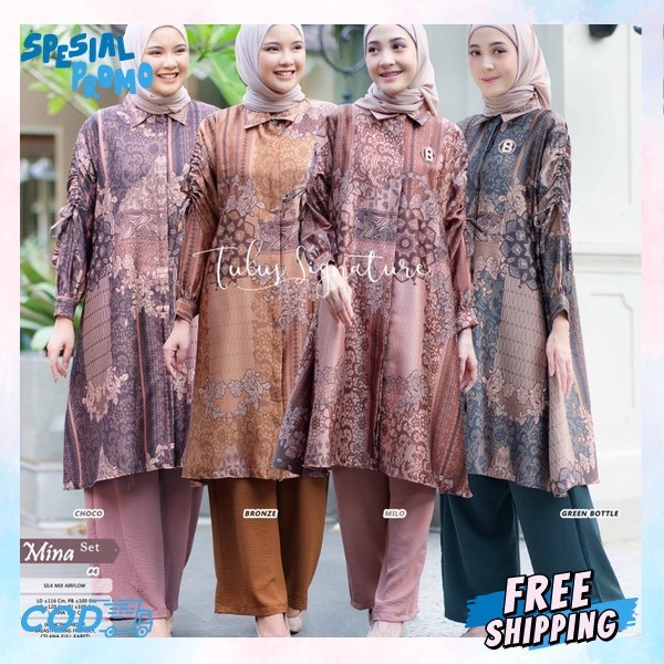 Oneset Ootd Setelan Celana Kekinian Srtelan 2In1 Serelan Terbaru Setelsn Murah Setelam Import Steln 