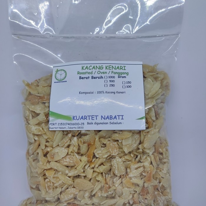 

500gr Roasted Kacang Kenari / Pili Nut Oven - Panggang - Matang