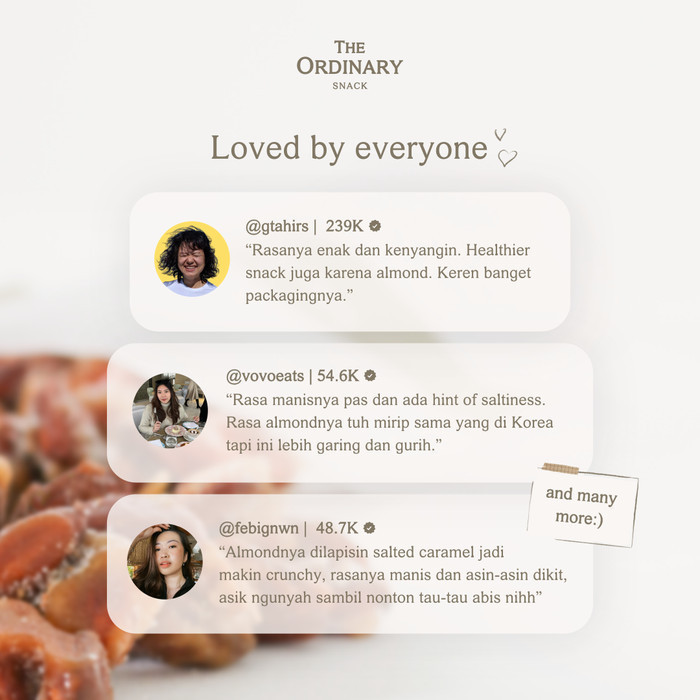 

KOREAN SALTED CARAMEL ALMOND 180GR - THE ORDINARY
