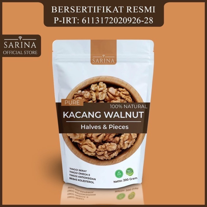 

Roasted Walnut / Kacang Walnut Panggang 500gram