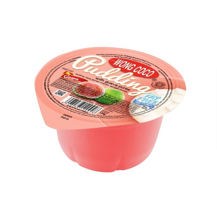 

Wong Coco Pudding rasa Guava 120g x 36 cups (1karton)