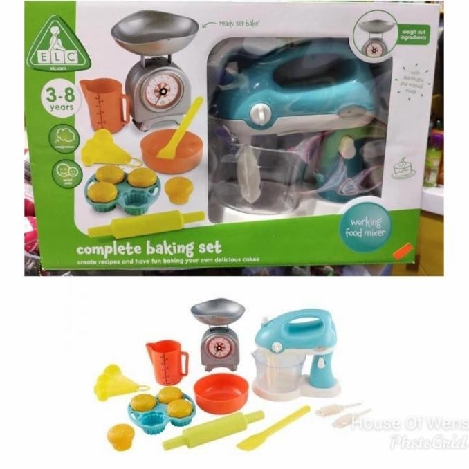 ELC COMPLETE BAKING SET - MAINAN ANAK ORIGINAL