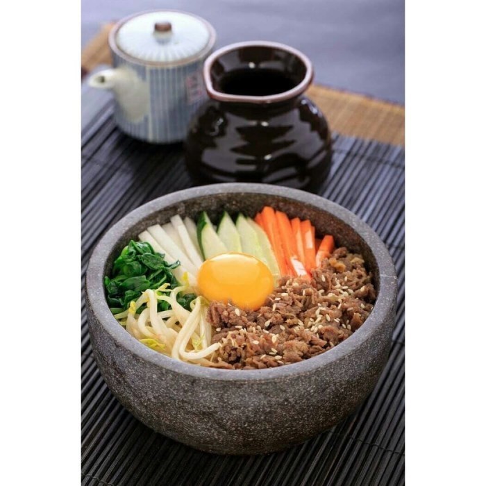 Batu Dolsot Hot Stone Bowl Uk. 20 Cm