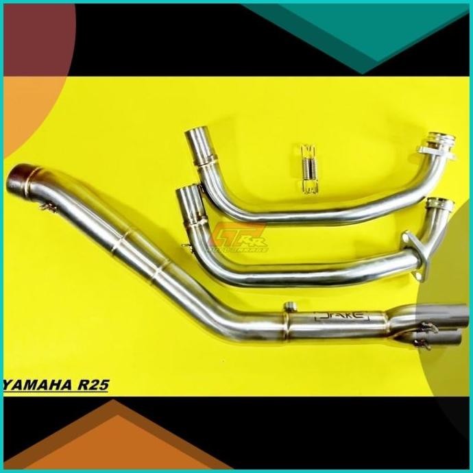 Pipa Header Knalpot Drake R9 not ProjectOne Yamaha R25 MT25 New Old 16