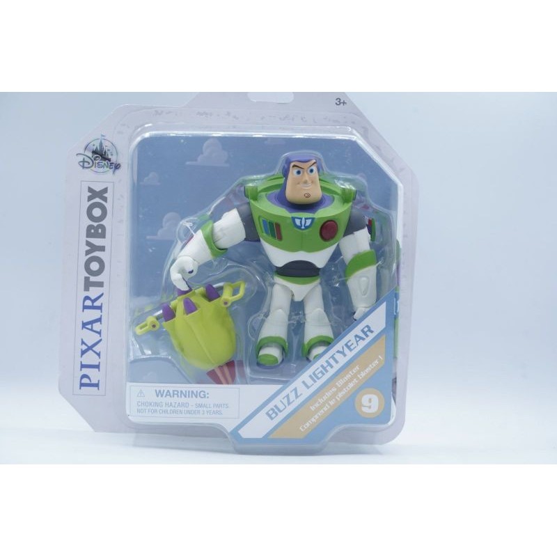 Buzz Lightyear Disneyland Paris Toy Box Action Figure Collection Mainan Pajangan Merchandise Disney