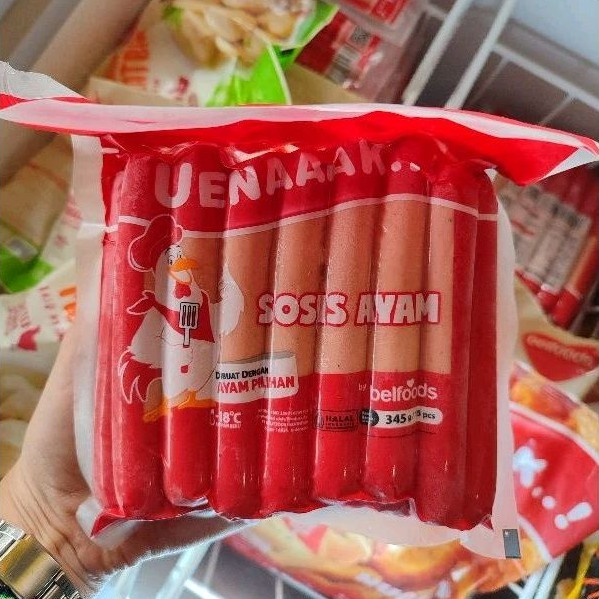 

UENAAK SOSIS AYAM | Isi 345 Gr | Snack Viral Aceh