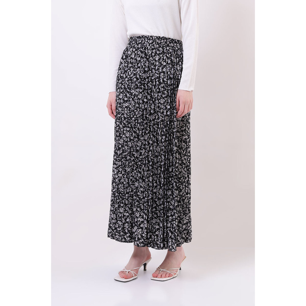 Berrybenka - Rok Wanita Floral Skirt Tekka Cemmy Skirt