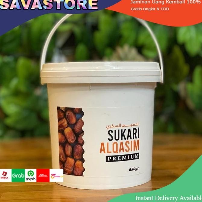 

Kurma Sukari Al-Qassim 850Gr Asli 100% Kualitas Premium Grade A